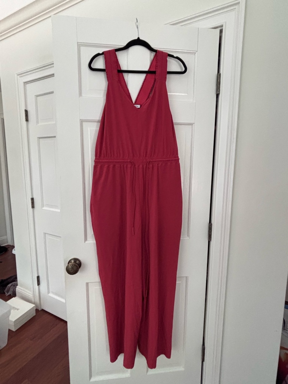 Athleta Red Jumpsuit - Size 16